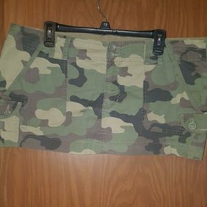 Cute Camo mini skirt